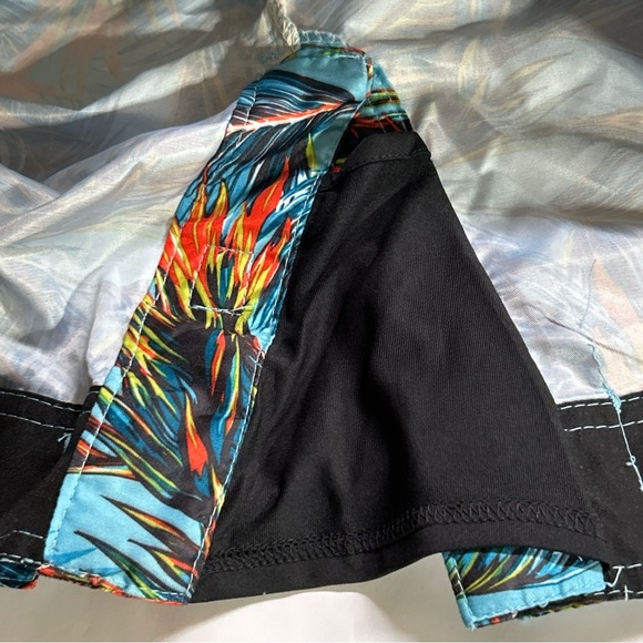 RQQBA Multi Colored Swim Shorts Size 36 - Picture 9 of 12